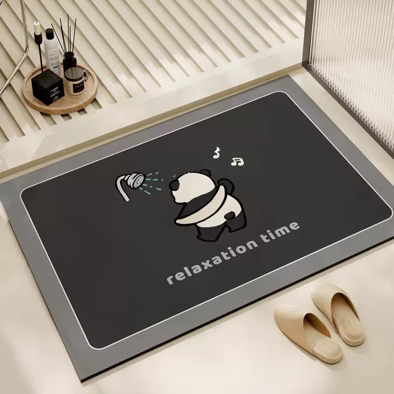 Quick-Dry Diatom Mud Bath Mat | Non-Slip & Water-Absorbent | SleepNest Home