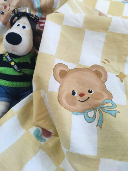 高密度纯棉4件套 | 曲奇小熊 | SleepNest床上用品