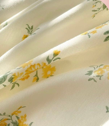 4PCS High-Density COTTON Bedding set | Spring in Bloom | SleepNest Bedding