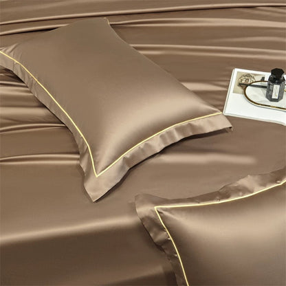 奢华臻品100支长绒棉四件套 | 太妃糖棕色 | SleepNest Bedding~床品系列