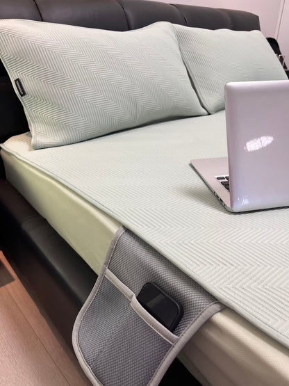 小凉川冰柔席三件套 | 凉而不冰，柔滑如丝 | SleepNest 床上用品
