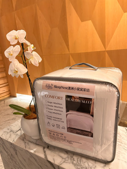 Soy Fibre all seasons Quilt – 500GSM All Seasons Comforter | SleepNest Bedding
