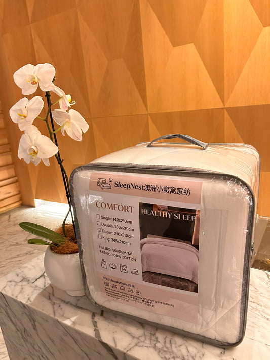 Soy Fibre all seasons Quilt – 500GSM All Seasons Comforter | SleepNest Bedding