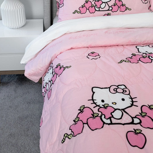 100%纯棉一体被 | Hello Kitty IP联名- 被套一体式设计 赠枕套 | SleepNest床上用品