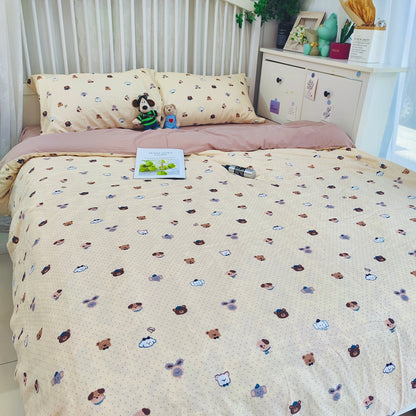 纯棉磨毛3件套 | 宠物总动员 | SleepNest床上用品