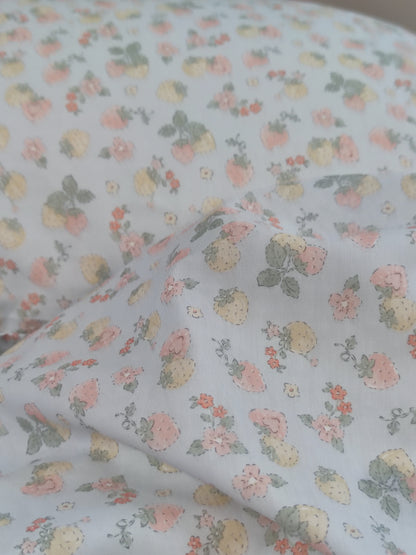 双层纱纯棉3件套 | 草莓奶油兔 | SleepNest床上用品