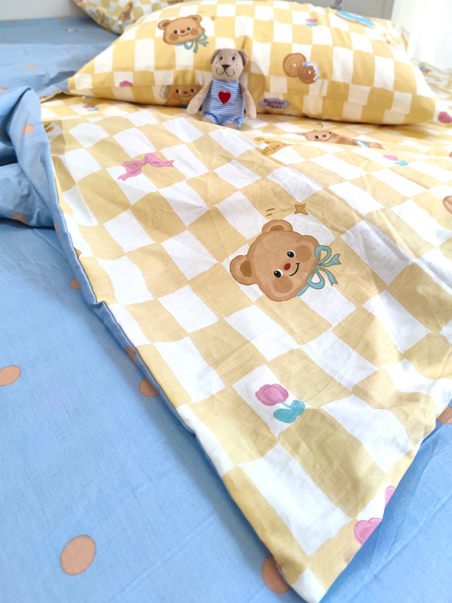 高密度纯棉4件套 | 曲奇小熊 | SleepNest床上用品